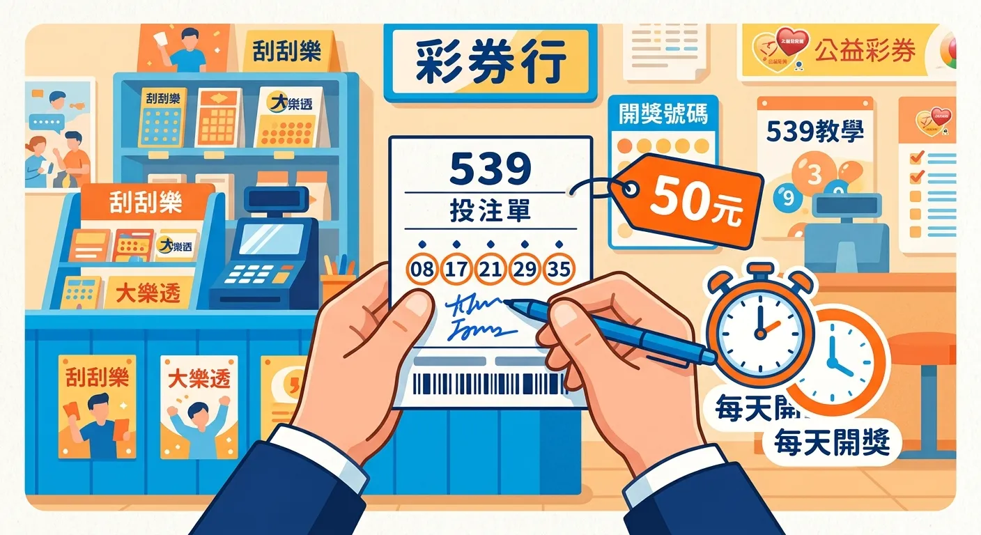 2026 今彩539怎麼玩？新手零基礎入門完整教學