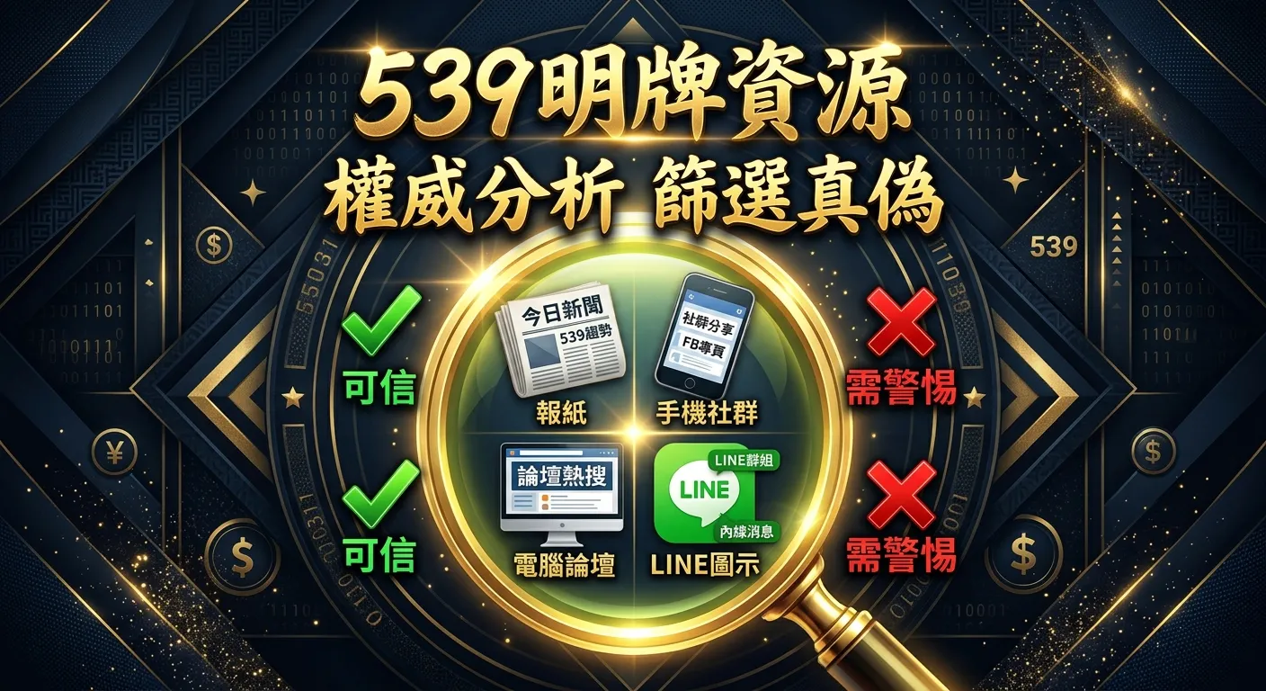 539明牌哪裡看？2026 報牌資源與報紙明牌完整整理