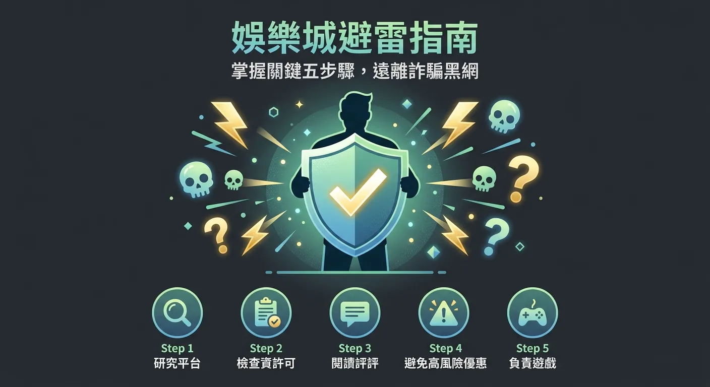 2026 娛樂城避雷指南：Dcard 網友經驗與安全平台辨識五步驟