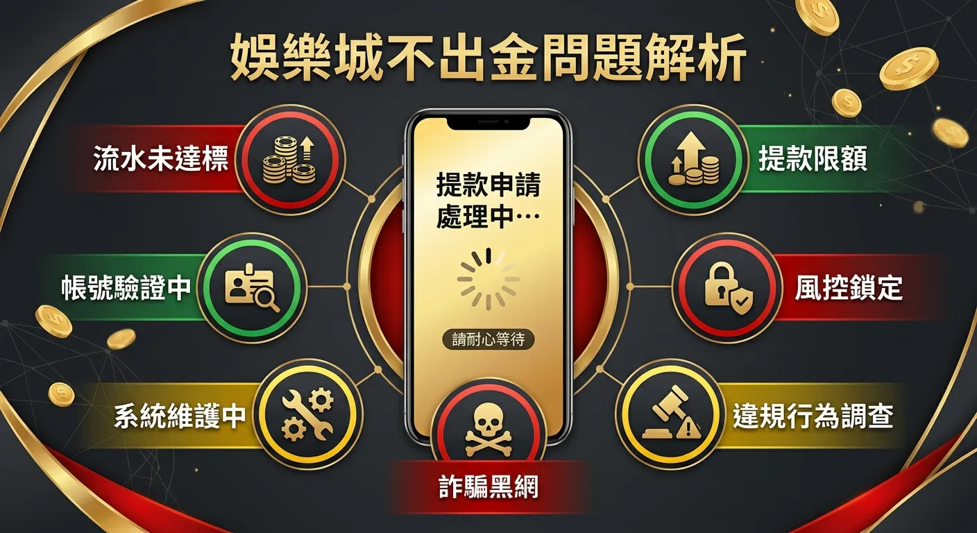 娛樂城不出金怎麼辦？2026 Dcard 網友經驗與七大原因完整分析
