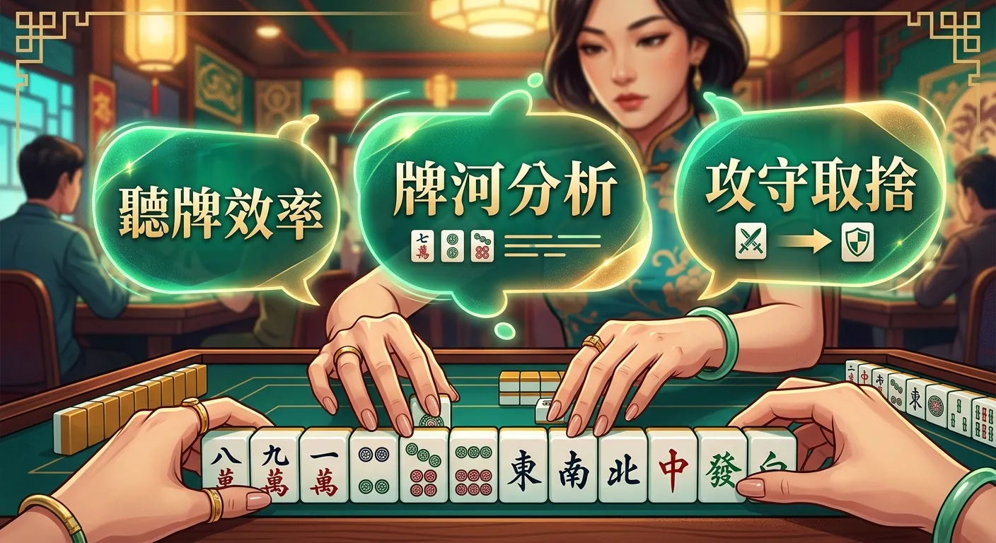 2026 麻將技巧大公開：高手都在用的牌面判讀與攻防策略