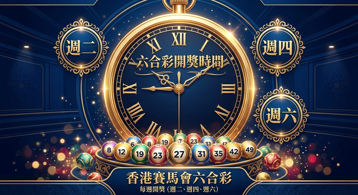 六合彩開獎時間與日期查詢：2026 完整攪珠日程表一次看