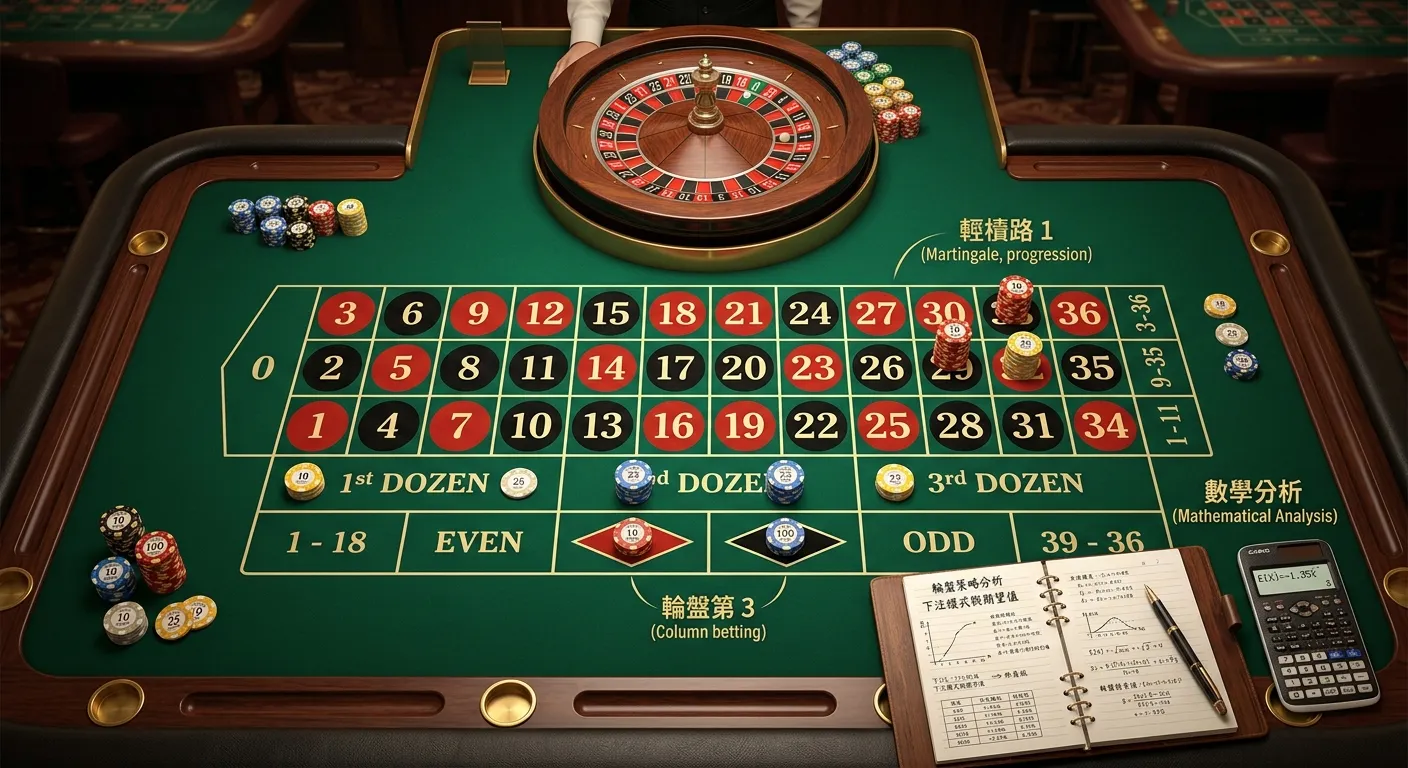 2026 輪盤技巧全攻略：五大投注策略深度解析與實戰運用