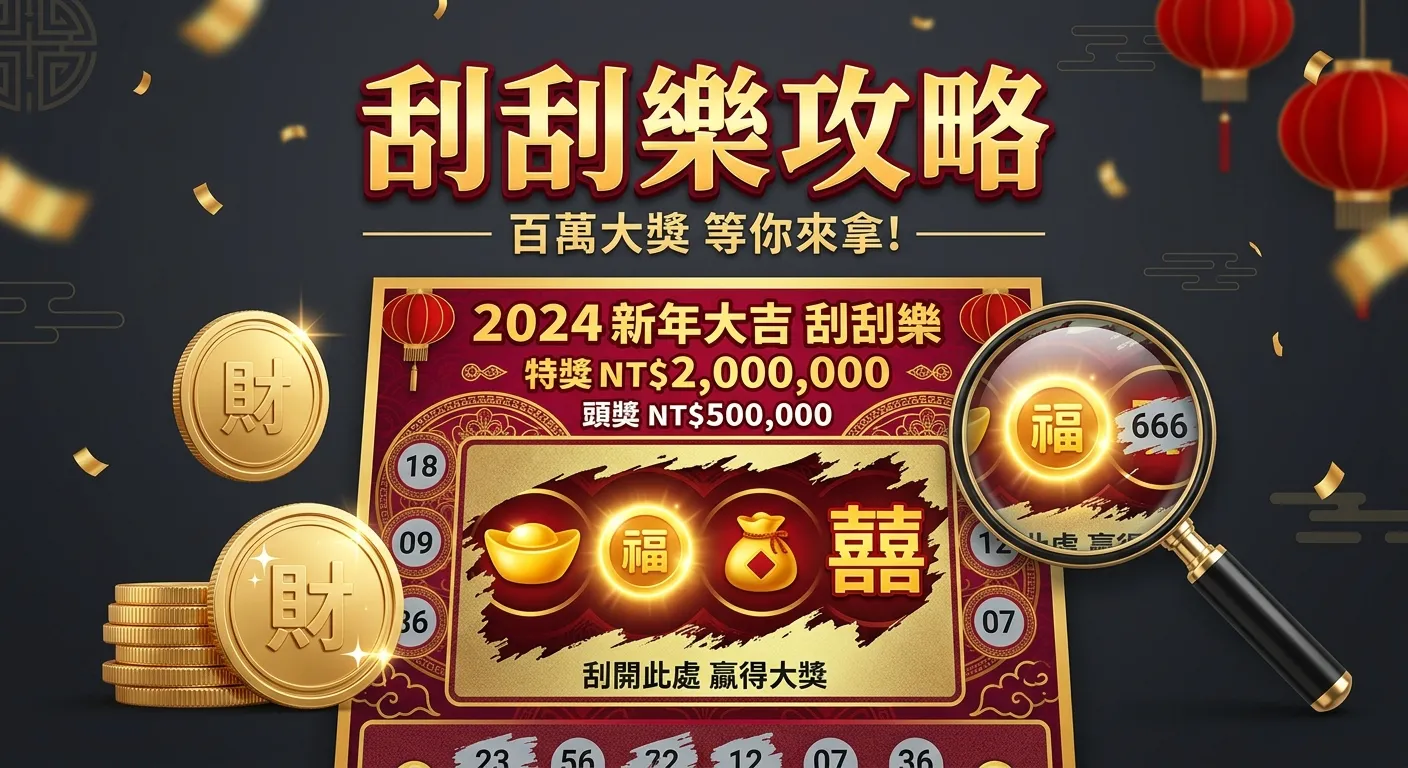 2026 刮刮樂攻略：比較會中的號碼、選購技巧與中獎率分析
