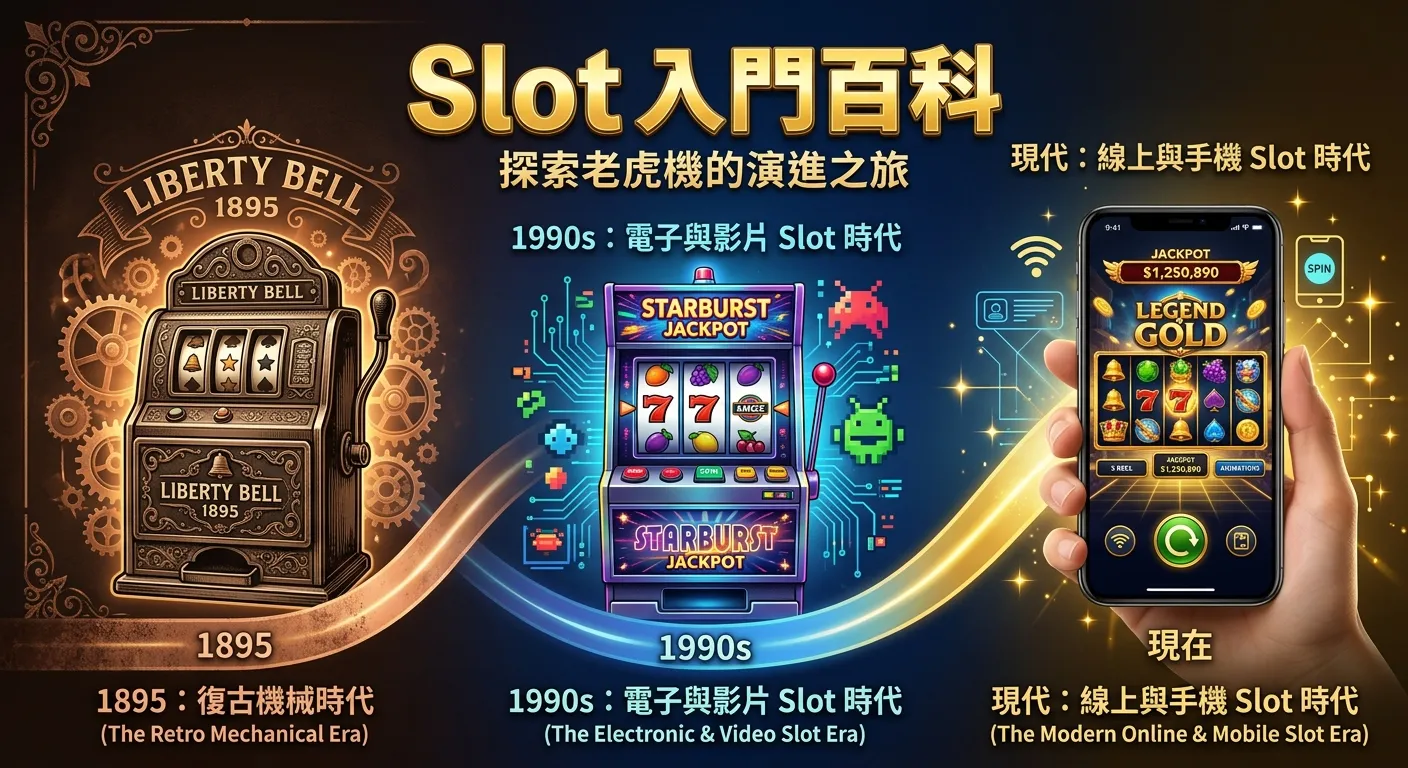 Slot 是什麼？2026 吃角子老虎機完整入門百科